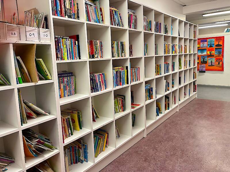 Library on the corridor